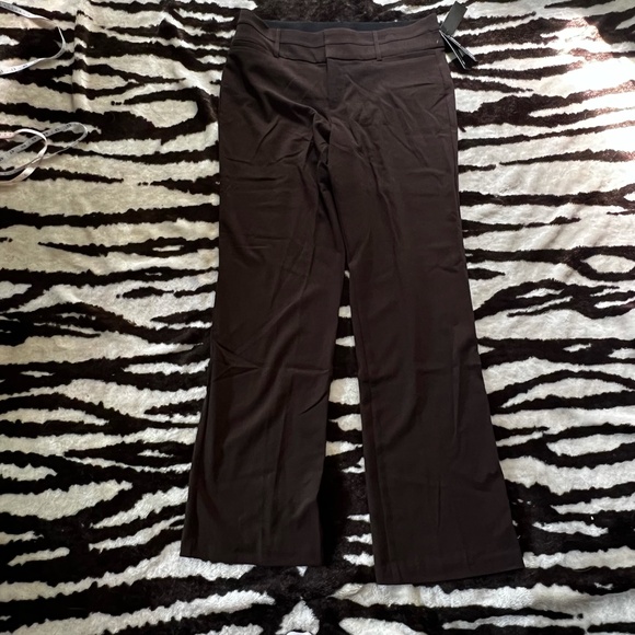 NWT! AB Studio brown Magic Waist dress/work pant - size 12 - Picture 2 of 7